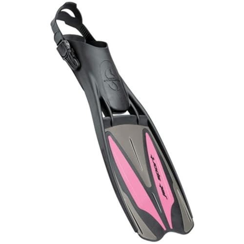 ScubaPro Unisex Jet Sport Open heel Scuba Dive Fins, Blue Medium