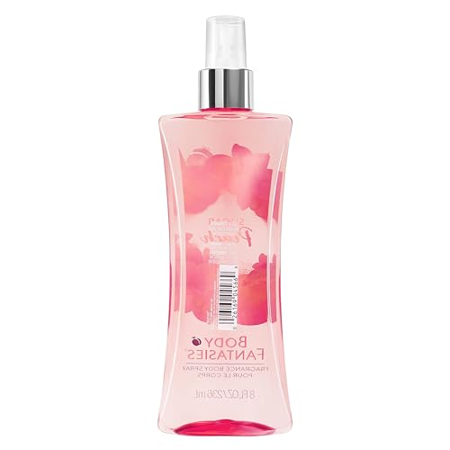 Body Fantasies Signature Fragrance Body Spray, Sugar Peach, 8 fl oz
