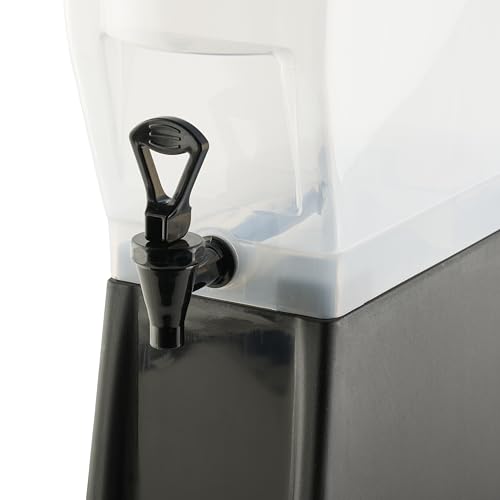 Winco Slim 3 Gallon Beverage Dispenser with Base