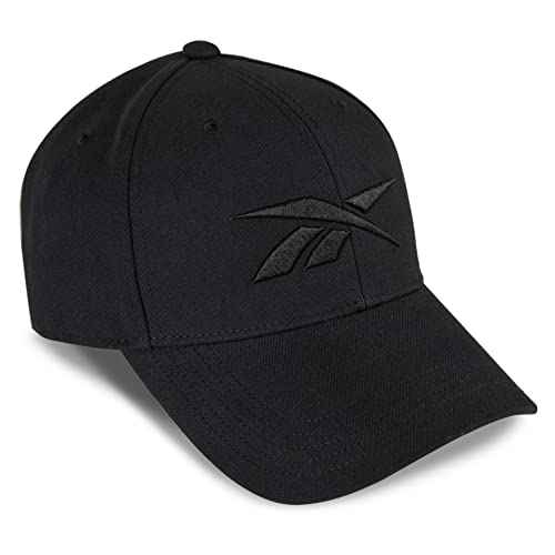 Reebok Vector Baseball Hat | Snapback | Six Panel | Casual | Everyday | Sun Protection | Lightweight | Breathable