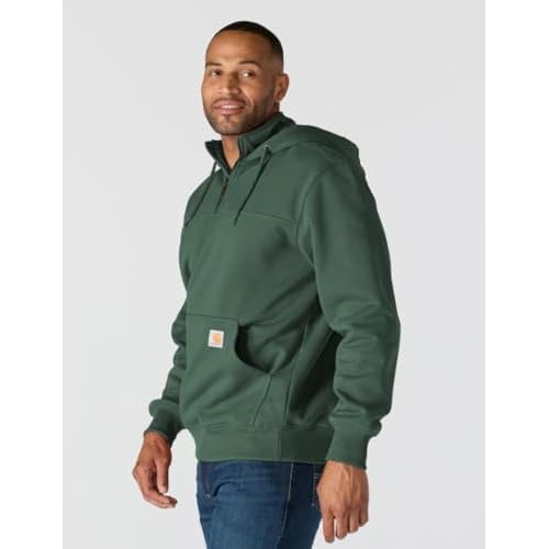 Carhartt mens Rain Defender Loose Fit Heavyweight Quarter-zip Sweatshirt