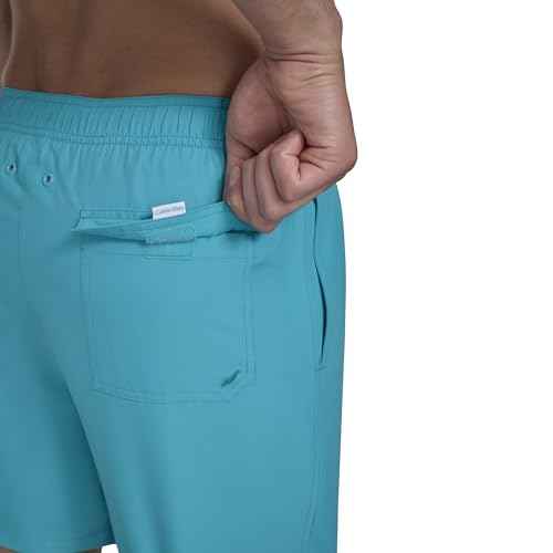 Calvin Klein Mens Volley Quick Dry Lightweight Swim Trunk