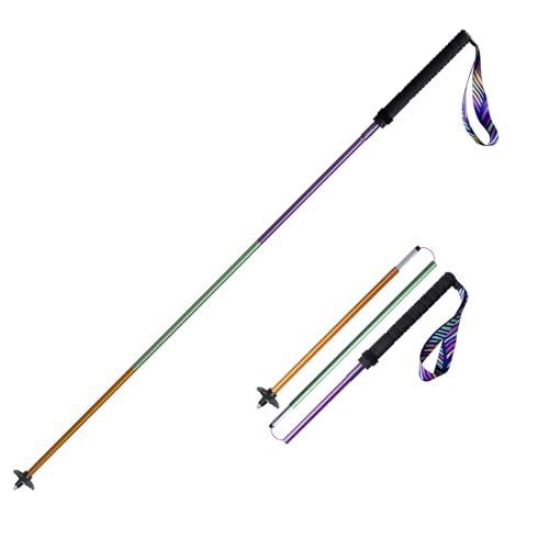 3 Section Trekking Poles Lightweight Aluminium Walking Poles Adjustable Trekking Sticks Collapsible Sticks 2pcs