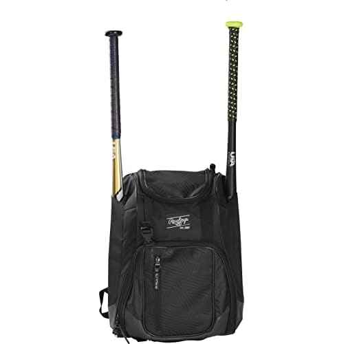 Rawlings | CHAOS Backpack Bag Series | T-Ball & Youth | Baseball & Fastpitch Softball | Multiple Colors
