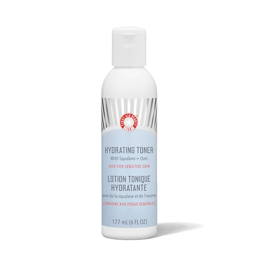 First Aid Beauty - Hydrating Toner with Squalane and Oats, Natural Wild Oat Skin Calming Toner, Helps Reduce Lines & Wrink...