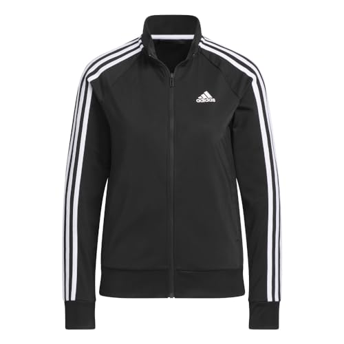 adidas Women's Essentials Warm-Up Slim 3-Stripes Track Jacket