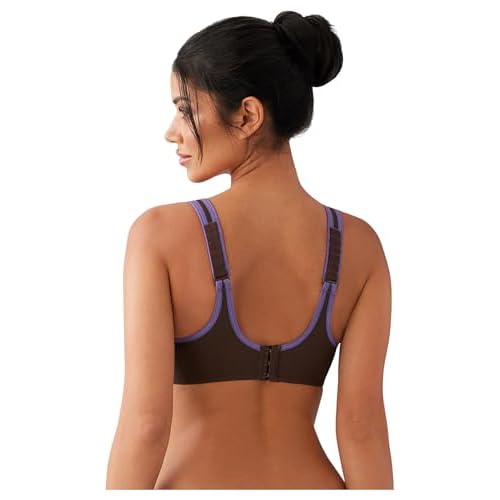 Wacoal Women's Simone Sport Unlined Full Coverage Underwire Sports Bra, 855170
