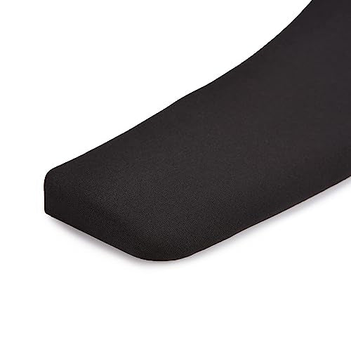 Amazon Basics Ergonomic Wireless Keyboard and Mouse Combo for Comfortable PC and Laptop Use, 2.4 GHz USB, Black
