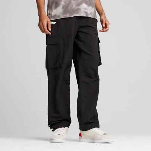 PUMA Men's Standard Formula 1 Statement Pants, Black AH24