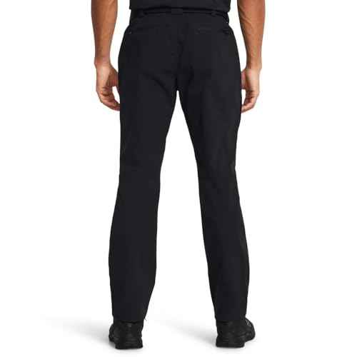 Under Armour Men's Enduro Elite Flat Front Pants, (001) Black / / Black, 34/30