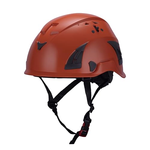 Land Helmets AeroPro Lightweight Type 1 Safety Helmet Class C Vented Hard Hat, ANSI Z89.1 Certified Stylish Climbing Style...