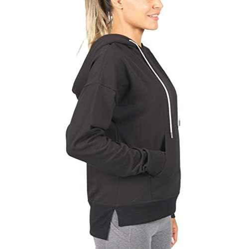 Nautica Competition Women's Athletic Active Basic Essential Pullover Sweatshirt Hoodie Ultra Soft Fleece With Pockets