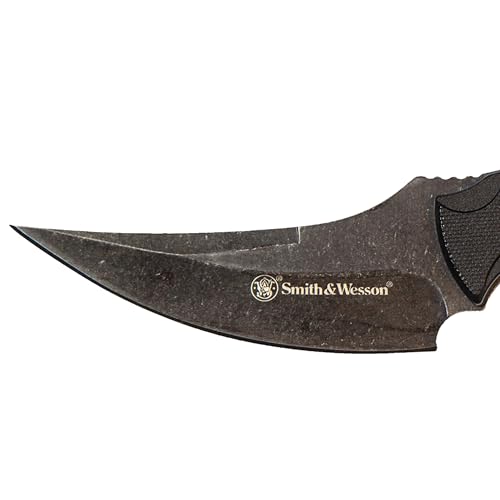Smith & Wesson SW995 8.5in High Carbon S.S. Full Tang Karambit Knife with a 3.75in Clip Point Blade and Nylon Handle for O...