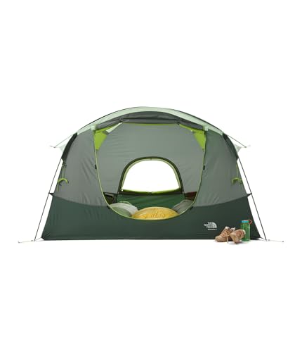 THE NORTH FACE Sequoia 4 Tent | Four-Person Waterproof Camping Tent, Spacious & Easy to Set Up, Front & Back Zipper Doors,...