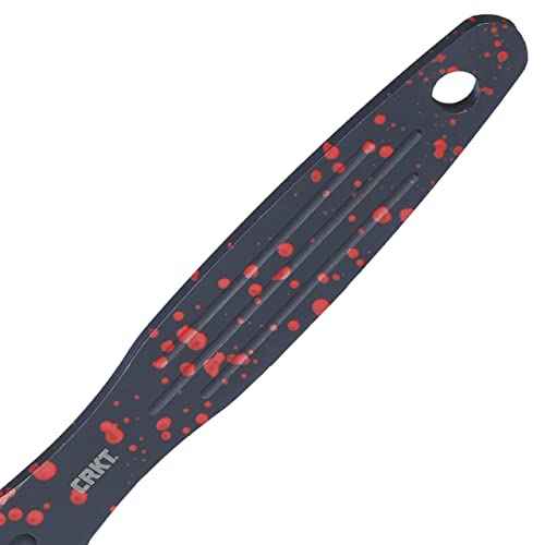CRKT Onion Throwing Knives Fixed Blades with Sheath: 1050 Carbon Steel Plain Edge Blades, Throwing Knives Set of 3, K930RKP