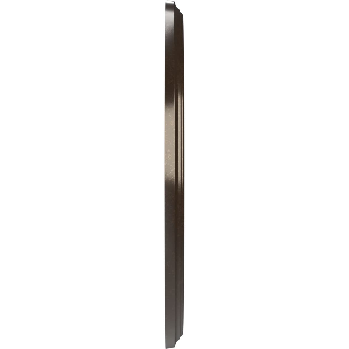 Ekena Millwork Cmp16Beeru Berkshire Thermoformed Pvc Ceiling Medallion (Fits Canopies Up To 7), 16Od X 3 1/2Id X 1P, Universal M