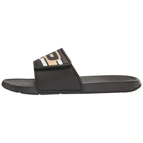 FOCO Louisville Cardinals NCAA Mens Stripe Legacy Sport Slide - L