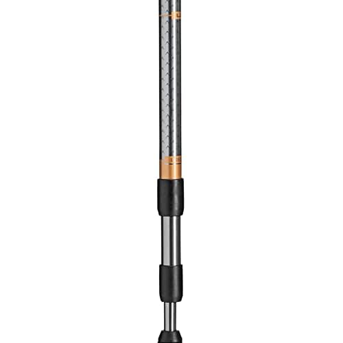 LEKI Super Micro Aluminum Adjustable Lightweight Walking Pole (Single) for Trekking & Hiking
