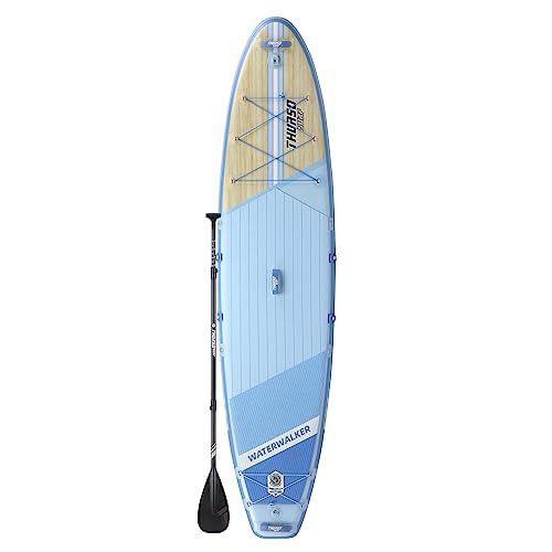 THURSO SURF Inflatable Stand Up Paddle Board All-Around SUP Waterwalker 132 11', Non-Slip Deck with SUP Accessories for Al...