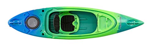 Perception Flash 9.5 | Sit Inside Kayak | Rod Holders and Rear Storage | 9' 6"