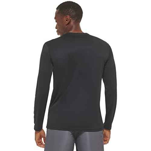 Calvin Klein Men's Standard Light Weight Quick Dry Long Sleeve 40+ UPF Protection Active Top