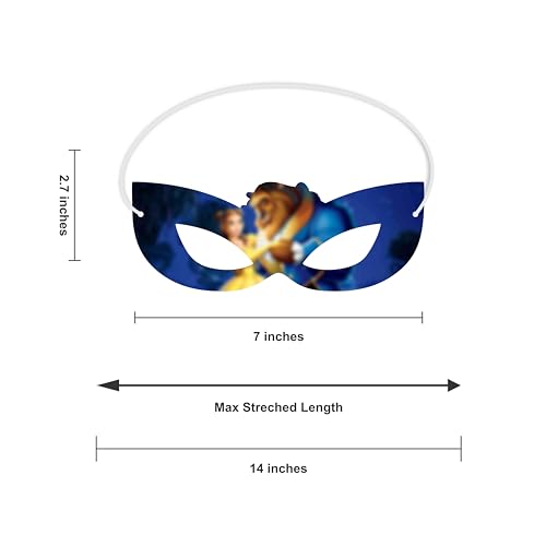 Seyal Bauty & The Bast Eye Mask – Elegant Fantasy-Inspired Costume Mask for Theme Parties, Masquerade Events, Fancy Dress ...