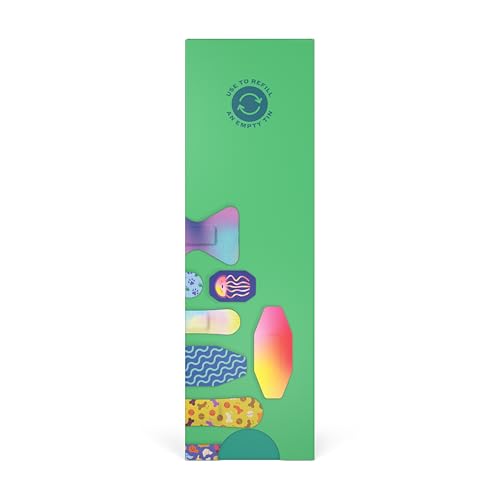 Welly Bandage Family Pack | Adhesive Flexible Fabric & Waterproof Bandages | Assorted Shapes and Patterns for Minor Cuts, ...