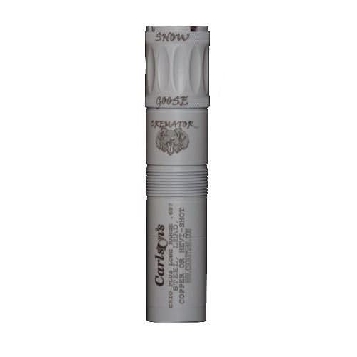 CARLSON'S Choke Tubes 12 Gauge for Beretta Optima HP | Triple Shot Technology (TST) | Cerakote White | Cremator Non-Ported Snow Goose Choke Tube | Made in USA