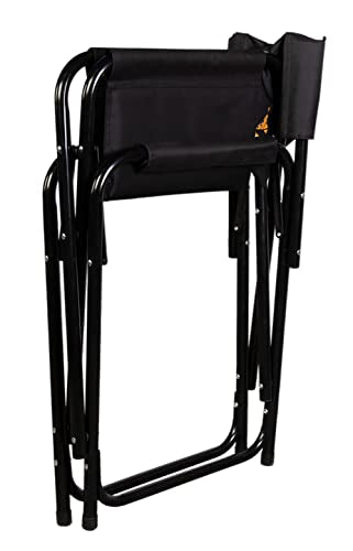 Muddy Directors Foldable Ground Chair with Built-in Arm Rests for Blind Hunting or Tailgating, Wide Design for a Comfortab...