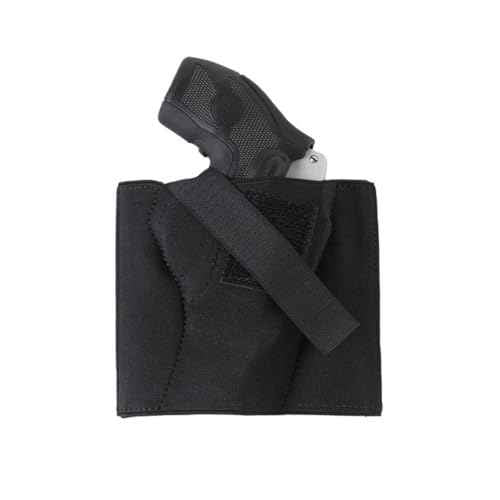 Galco Cop Ankle Band Right Hand Neoprene Universal Ankle Holster - CAB2L, Black