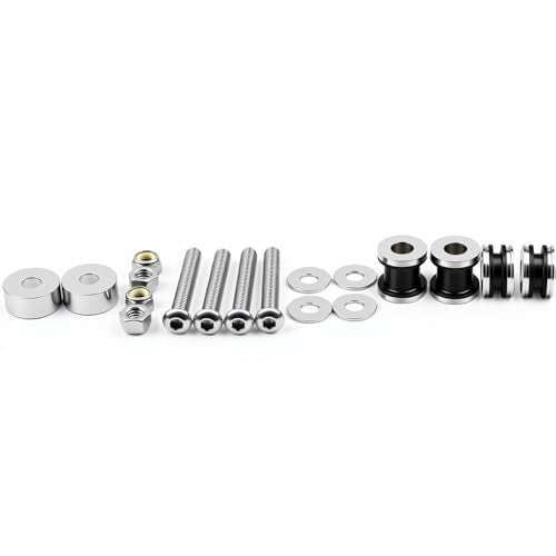 TCMI Motorcycle Sissy Bar Docking Hardware Kit for Harley Touring FLSTC FXSTSB FXSTS FXSTC FLSTF FXST FXSTB FLSTN 1984-2025