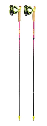 LEKI Ultratrail FX.One Superlite Trekking Poles - Carbon Foldable Ultralight Poles for Hiking & Trail Running
