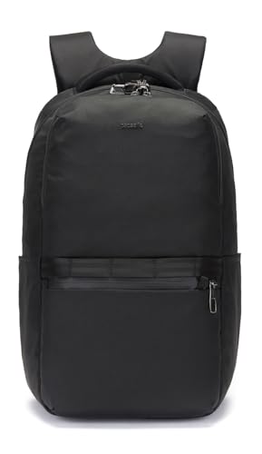 Pacsafe Metrosafe X Anti Theft 25L Backpack - With Padded 15" Laptop Sleeve, Black