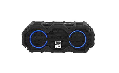 Altec Lansing LifeJacket Mini - Waterproof Bluetooth Speaker with Lights, Portable Wireless Speaker for Pool, Beach, Hikin...