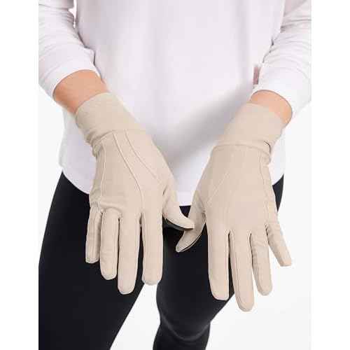 Solbari Women¡¯s Driving Gloves UPF 50+ Sun Protection, UV Shield for Hands & Touchscreen-Compatible for Commutes & Traveling