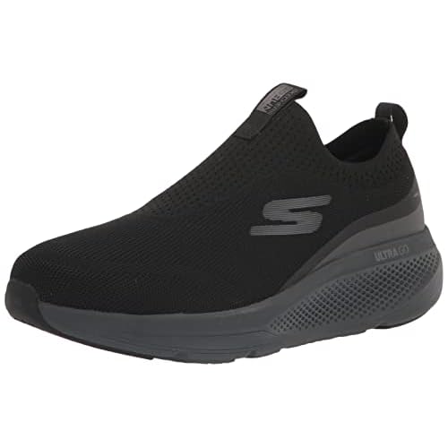 Skechers Mens GOrun Elevate - Athletic Slip-on Workout Running Shoe Sneaker with Cushioning