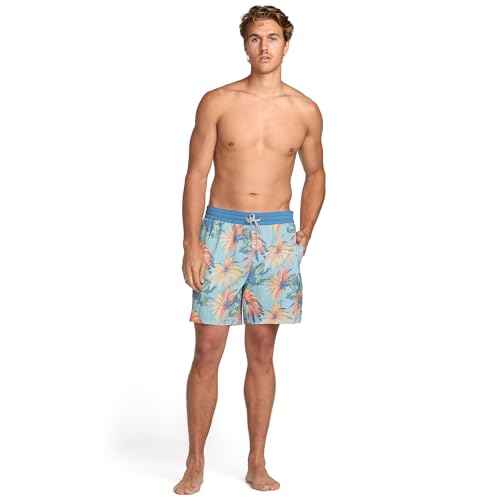 Billabong Men's Sundays Layback Elastic Waist 17 Inch Swim Trunks