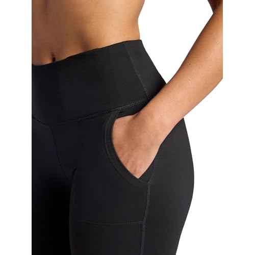 Gaiam Women's Wide Legging, Cropped Fit, 22.5¡± Inseam