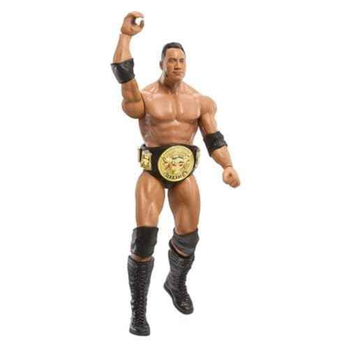 WWE Champions The Rock with Attitude Era Championship Belt 6" Basic Action Figure