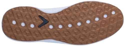 Callaway Women's La Jolla SL Golf Shoe, White/Navy, 8