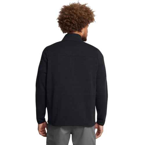Under Armour Men's Specialist Quarter Zip, (002) Black / / Castlerock, XX-Large