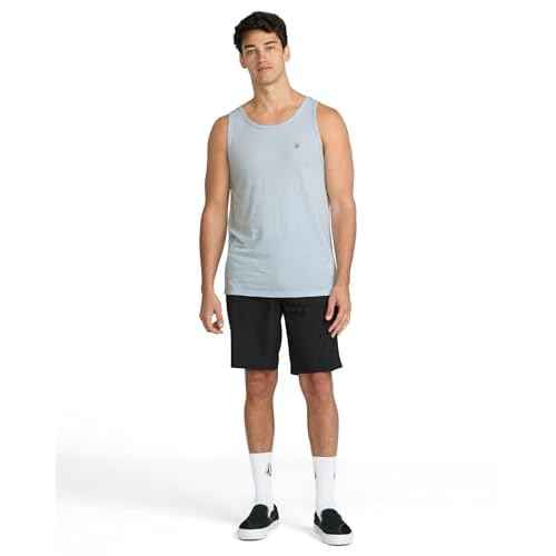 Volcom Mens Solid Heather Tank
