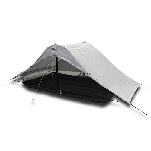 Six Moon Designs Lunar Duo Outfitter 2 Person Ultralight Backpacking Tent. 57 oz Gray. This Hiking or Backpacking Tent Pro...