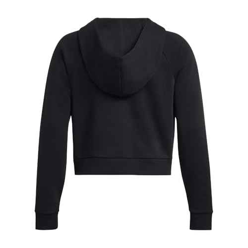 Under Armour womens Rival Fleece Cropped Full Zip