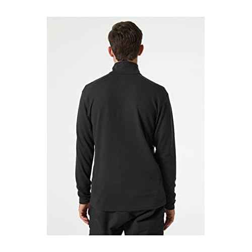 Helly-Hansen Mens HP 1/2 Zip Pullover, 982 Ebony, X-Large