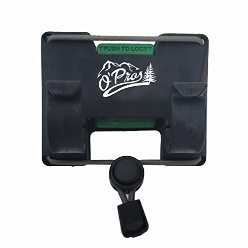 O’Pros 3rd Hand Belt Clip Rod Holder for Fly Fishing and Spinning Rods… (Mossy Oak Original Bottomlands Camo) (Mossy Oak E...