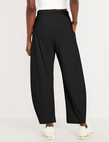 Ugerlov Womens Barrel Ankle Pants Quick Dry Lightweight Hiking Pants Wide Leg High Waisted Baggy Trousers with Pockets