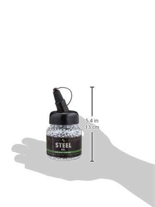 Daisy Powerline Model 35 Camo Multi-Pump Pneumatic .177 Pellet/BB Rifle & Air Venturi Steel BBS, 177 Cal, 5.1 Grains, Zinc-Plated, 2,500ct