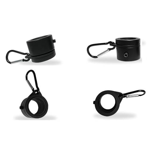 Pack of 2 - FFN 5’ Foot Premium Tangle-Free Carbon-Fiber Flag Poles - Each pole set with 2 adjustable Flag Rings - Ideal f...