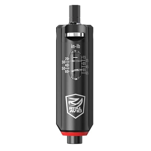 Smart-Torq Adjustable 15?65 in-Lb Torque Limiter ? Modifiable in 1 in-Lb Increments, Click-Style Overload Clutch, Works with 1/4" Hex Drivers and Bits, Lockable Torque Setting for Repeatable Accuracy